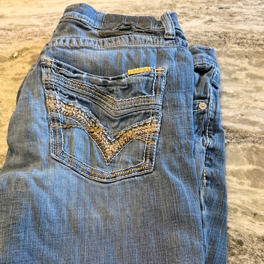 Salvage Blue Boot Cut Men's Jeans